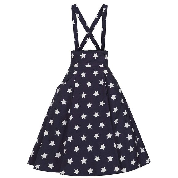 Collectif Dresses & Skirts - Collectif Alexa Stars Swing Skirt